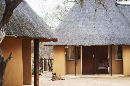 Stevensford Game Reserve huisjes buitenkant